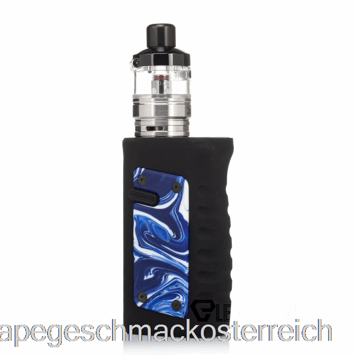 Vandy Vape Jackaroo Mini 128 W Starter-Kit, Harz, Blaues Porzellan, Vape-Geschmack